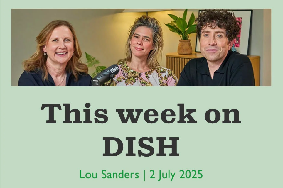 Noughty Rouge stars in DISH with Nick Grimshaw and Angela Hartnett: Guest Lou Sanders